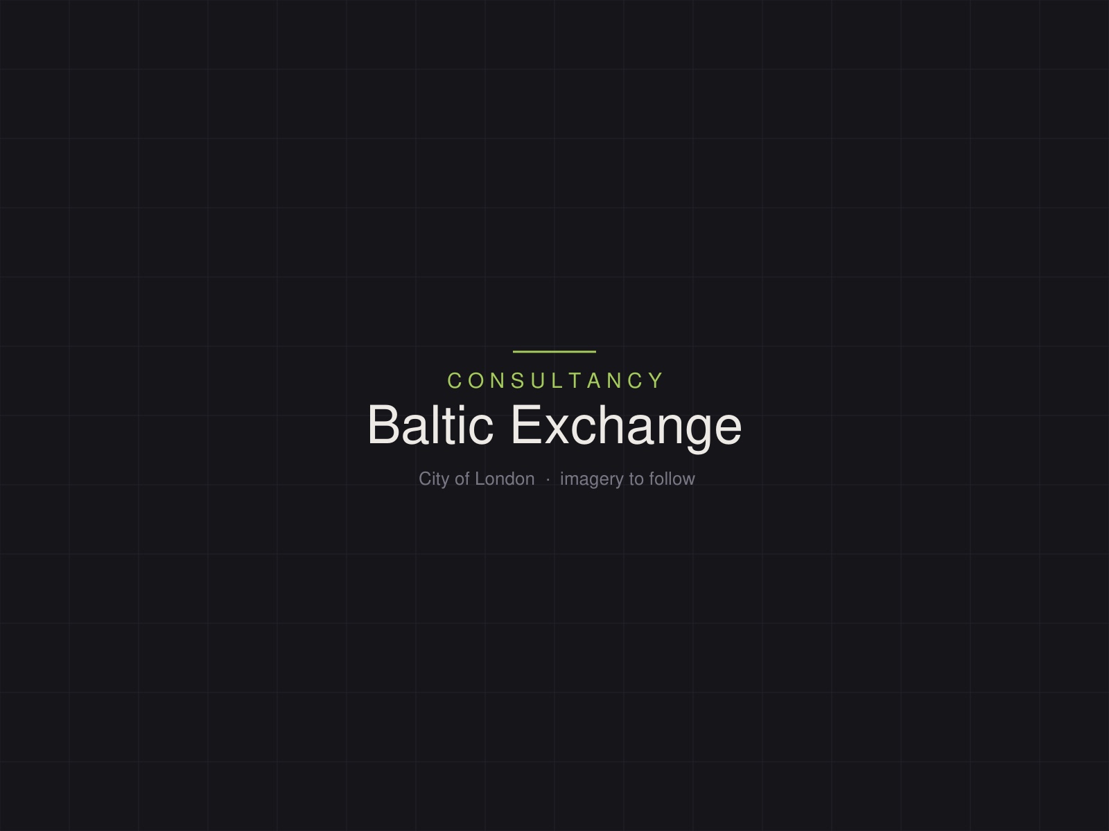 Baltic Exchange